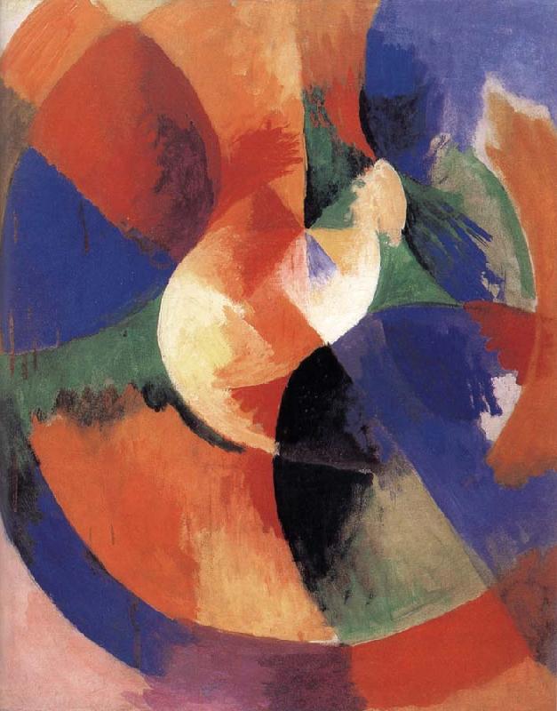 Delaunay, Robert Cyclotron-s shape oil painting image